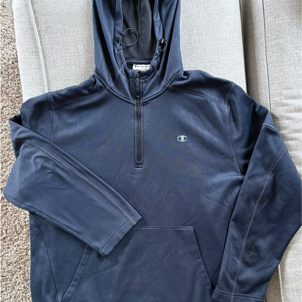 Champion Dark Blue Pullover Hoodie